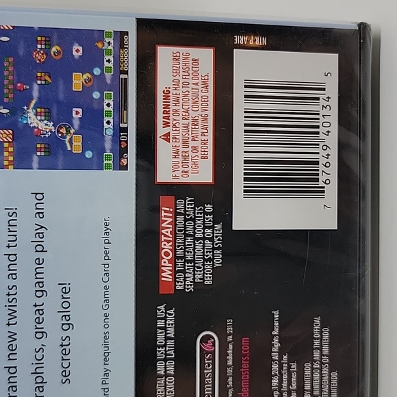 Nintendo DS Rainbow Islands Revolution Unused - Picture 9 of 11